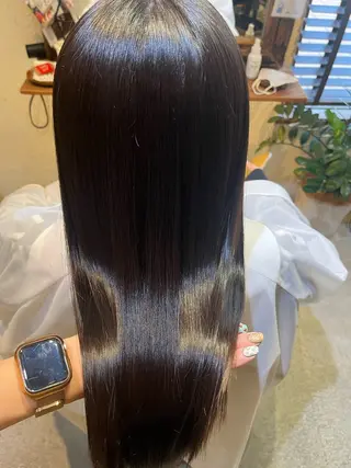 ロング putri店長 和田鈴采のヘアスタイル