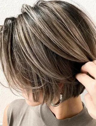 ショート カラー Babylon所属・畑中秀平💛艶髪💜 Babylon 代表のヘアスタイル