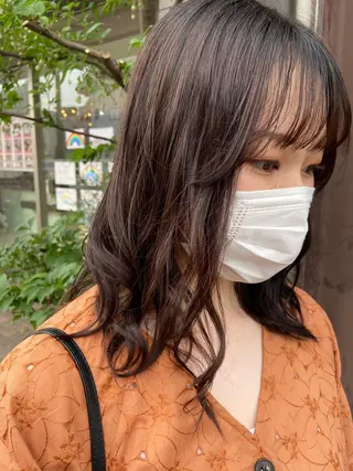 セミロング 🪽似合わせカラー RENA.🪽🩶のヘアスタイル