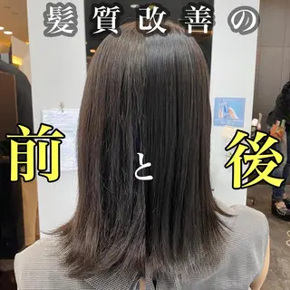 セミロング 山下 祐輝のヘアスタイル