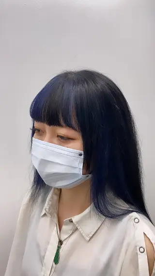 セミロング カラー ヘアアレンジ ハイトーン特化🌟 カワシマシュンスケのヘアスタイル