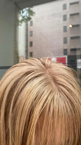 ミディアム カラー RURI韓国ボブ 🇰🇷タッセルボブのヘアスタイル