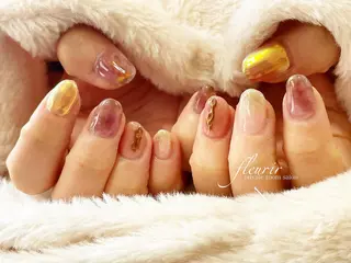 ネイル フルリール 【プライベートサロンのネイルデザイン