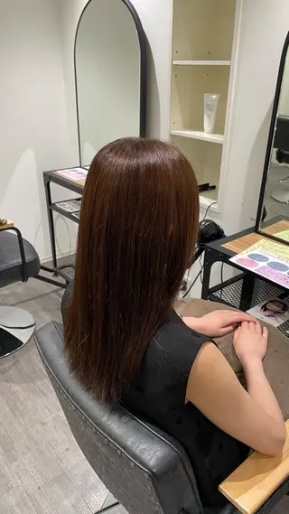 ロング 北村 鴻志郎のヘアスタイル