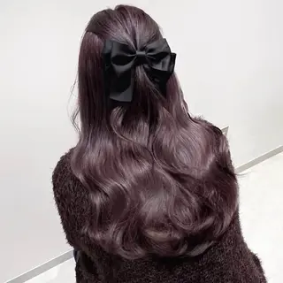 カラー 米元 ひなののヘアスタイル