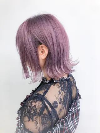 ミディアム カラー 透明感カラー🤍 Kaitoのヘアスタイル
