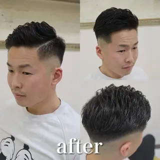 パーマ メンズ 年間2000名担当◎ パーマ職人/仲原佑樹のヘアスタイル