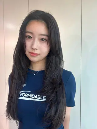 ロング VISUALIST所属・小倉/レイヤー/ 顔周りカット/naoのヘアスタイル