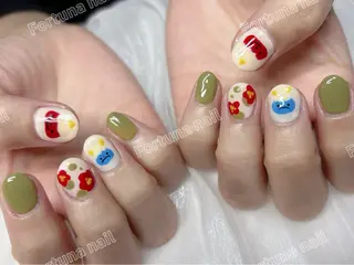 ネイル Nail •Head スパFortunaのネイルデザイン