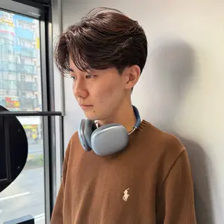 メンズ ハイトーン/パーマ/ メンズ / 櫻本🌐のヘアスタイル