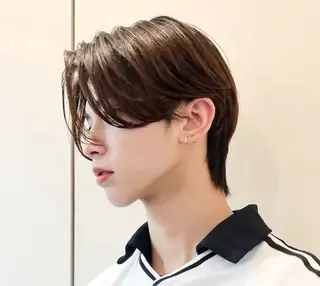 メンズ 💜🩷カラーモデル 募集/ゆうり🩷💜のヘアスタイル