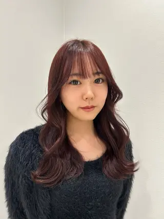 セミロング 大人レイヤー/艶美髪 🇺🇸TOMONAのヘアスタイル