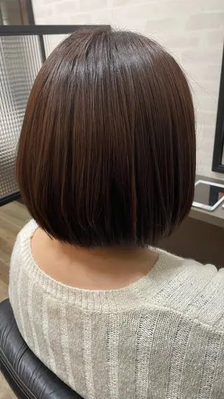 ショート カラー bellescheveux所属・SHEERIE🌿 阿部羽玖のヘアスタイル