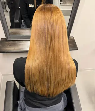 ロング カラー XYZ新宿所属・縮毛矯正/韓国 /店長/KANATOのヘアスタイル