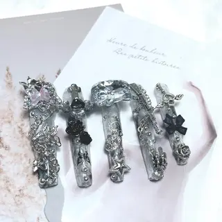 ネイル MoMoA Nail ネイル長さ出し専門店のネイルデザイン