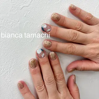 ネイル sae ＊ パラジェル/田町のネイルデザイン