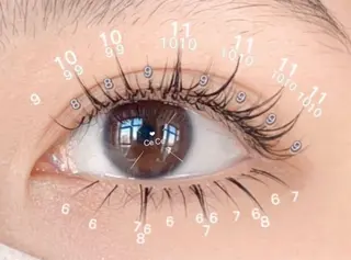 マツエク・マツパ 🎀CeCe 🎀マツエクのマツエク・マツパデザイン