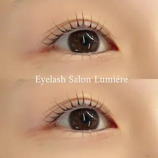 マツエク・マツパ Lumiére 鈴木咲良のマツエク・マツパデザイン