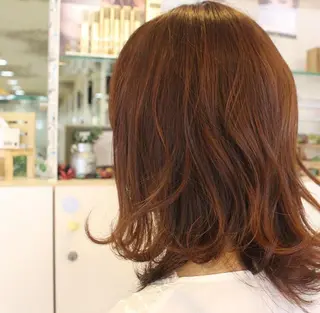 ミディアム カラー mai /Lita中央橋のヘアスタイル