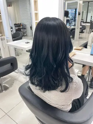 ミディアム カラー ⭐️メンズ縮毛矯正 ⭐️CoCo.のヘアスタイル