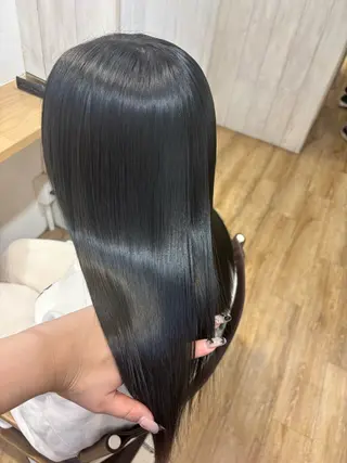 セミロング カラー ️❤️透明感カラー Yūka❤️のヘアスタイル