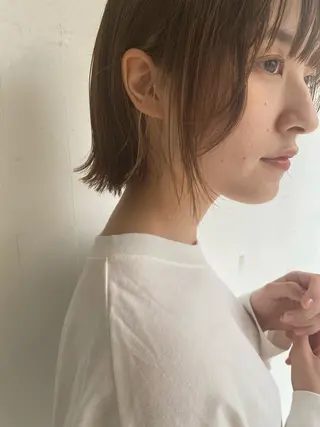 ショート 🍃透明感スタイル ｙｕ-ｋａ🍃のヘアスタイル