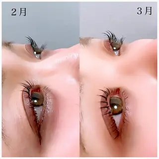 マツエク・マツパ Eyesalon🤍 khwaam sukのマツエク・マツパデザイン