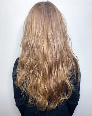 ロング カラー 🧡色落ちまで2度綺 麗なカラー🧡ヨシキのヘアスタイル
