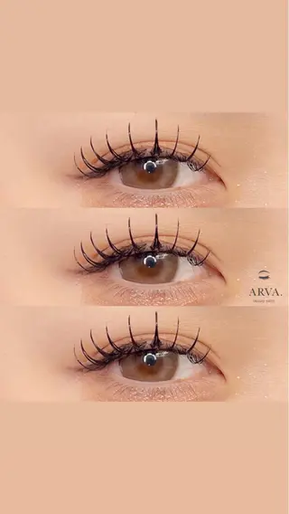 マツエク・マツパ Arva 【Leia】のマツエク・マツパデザイン