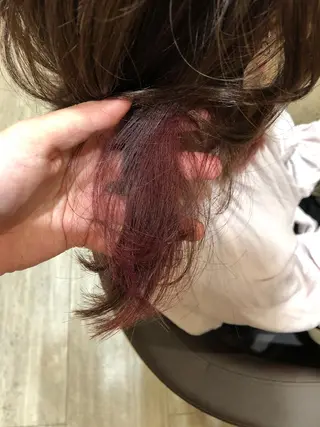 カラー 森田 真由のヘアスタイル