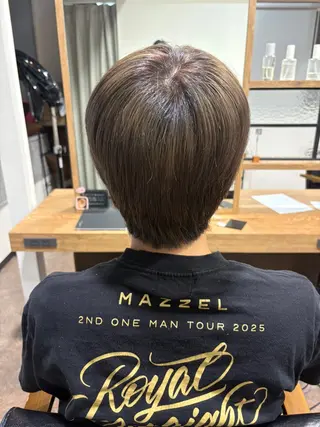 メンズ ‎🤍あずみ 🤍ショート パーマのヘアスタイル