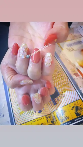ネイル 4tunekick NAILS(フォーチュンキックネイルズ)所属・光森 淳子のネイルデザイン