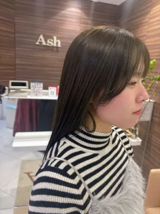 ロング カラー ハイトーンカラー☁️ 西條 楓花のヘアスタイル