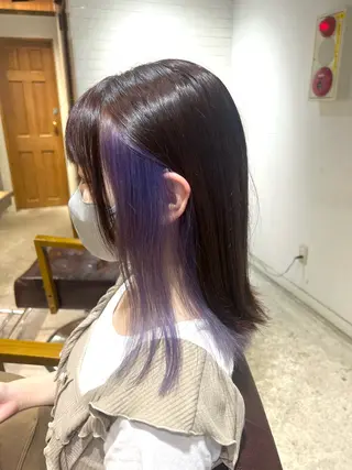 ミディアム ニイムラ ミキのヘアスタイル