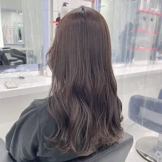 ロング カラー ヘアアレンジ トレンドモテカラー 🩷色落ちまで可愛くのヘアスタイル