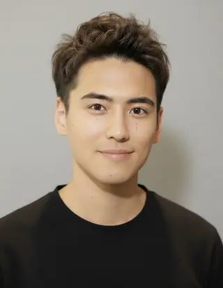 ショート パーマ メンズ FIX hair所属・FIX 店長 パーマの匠のヘアスタイル