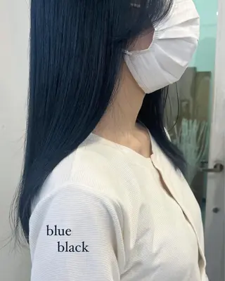 ロング カラー mizuho🐈⬛ 艶髪¦ダークトーンのヘアスタイル