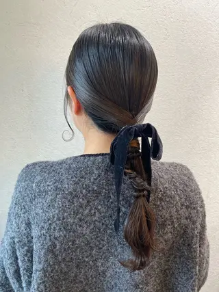 ヘアアレンジ charm《銀座》 ヘアセット/縮毛矯正のヘアスタイル