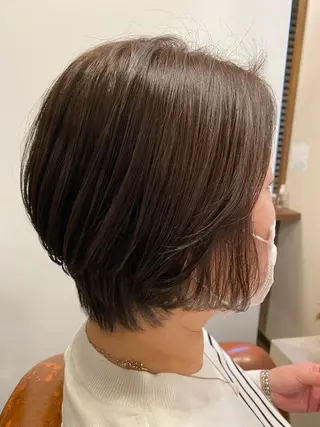 ショート カラー liL hair lounge所属・liL  hair サトウリョウタのヘアスタイル