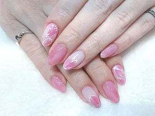 ショート カラー パーマ ヘアアレンジ メンズ キッズ ネイル マツエク・マツパ feey ⁑erinaのネイルデザイン