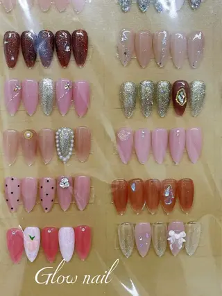 ネイル グロー ネイルのネイルデザイン