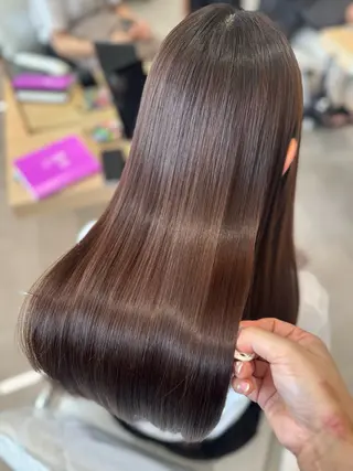 ロング 京都河原町 髪質改善🌛‧˚花綸のヘアスタイル