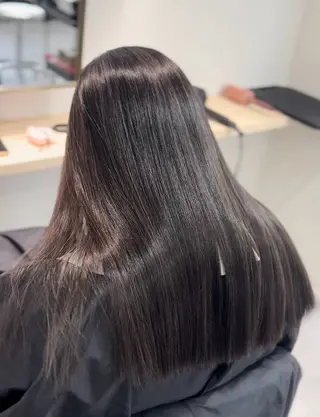 ロング AO所属・ボブ/艶カラー/ 縮毛矯正/寺岡祐斗のヘアスタイル
