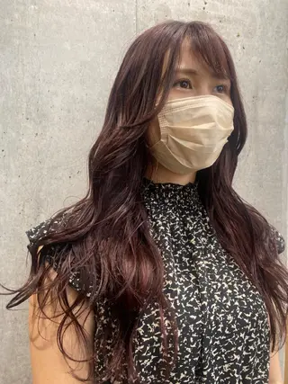 ロング カラー カットカラー特化 ⭐️代表⭐️のヘアスタイル