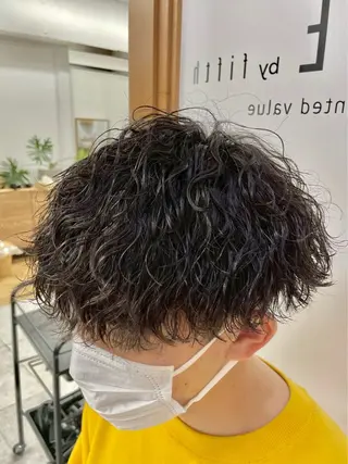 パーマ メンズ 小林建翔 /立川メッシュパーマのヘアスタイル