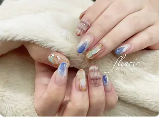 ネイル フルリール 【プライベートサロンのネイルデザイン