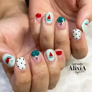 ネイル AlixiA nail studio所属・AlixiA ゆみのネイルデザイン
