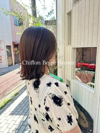 ミディアム カラー 🫟Blanco🫟 Color&Careのヘアスタイル