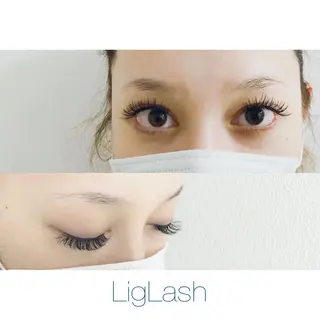 マツエク・マツパ Aim NAIL&EYELASH.BROW立花店所属・Aim立花店 Mihoのマツエク・マツパデザイン