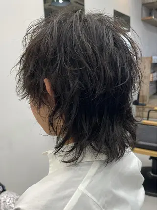 ショート パーマ メンズ 森本裕/オーナー/ スパイラルパーマのヘアスタイル